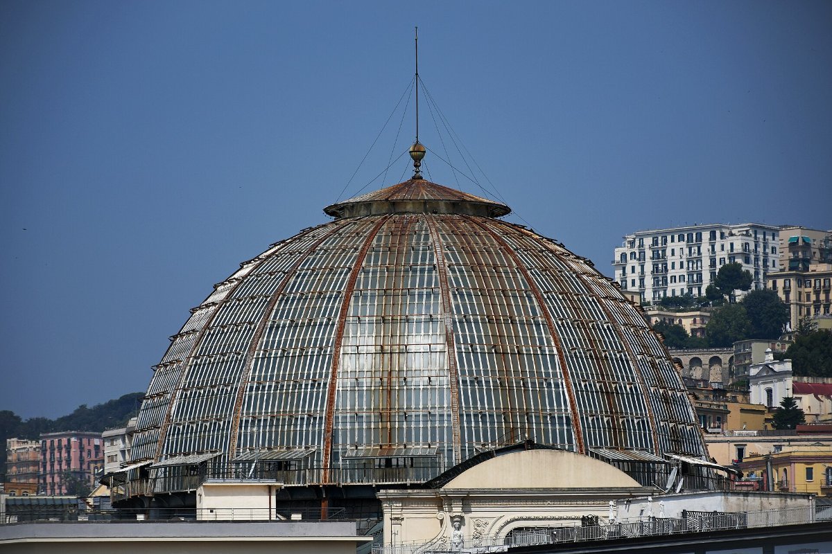 The Galleria Umberto I in central Naples