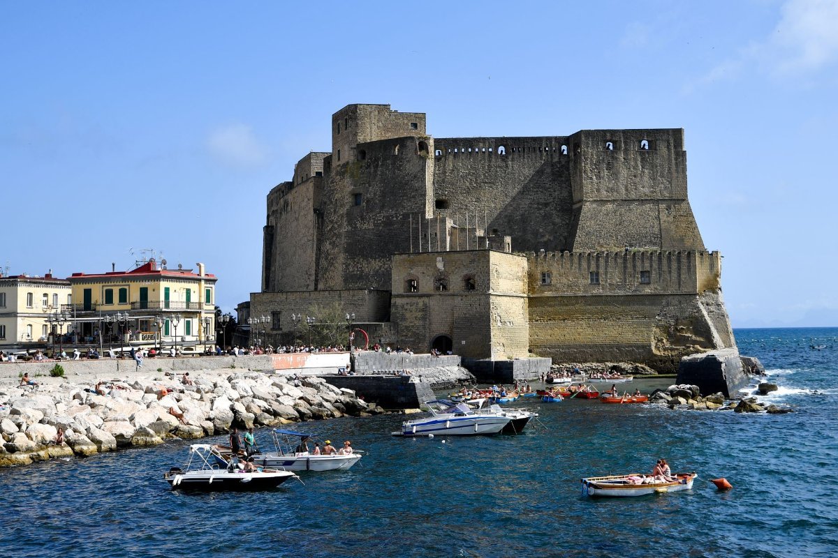 Castel dell'Ovo on the Naples waterfront