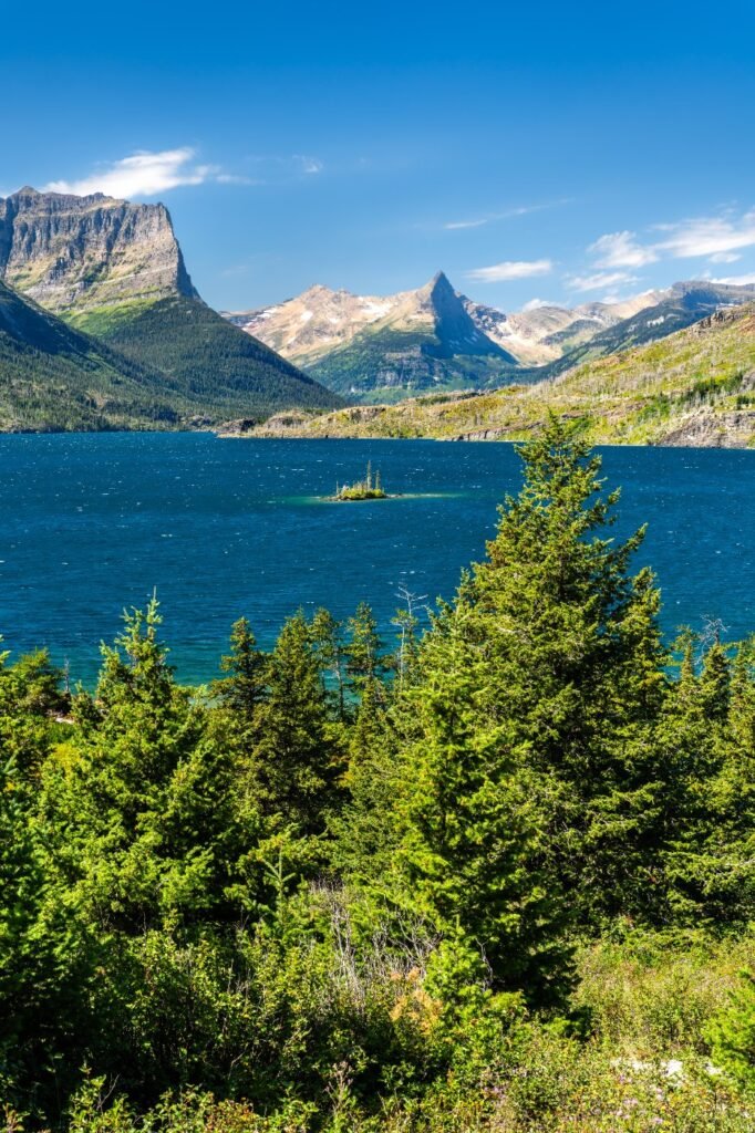 Wild Goose Island in Saint Mary Lake, Glacier National Park