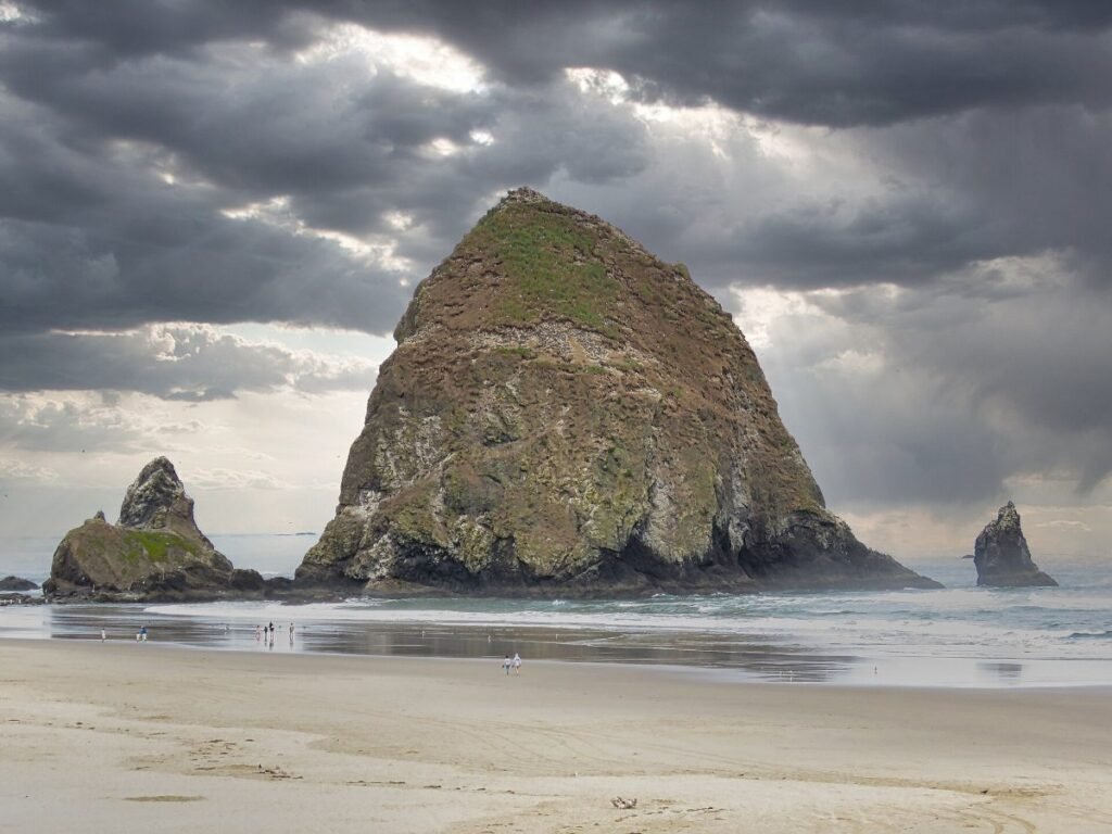 Cannon Beach on the northern Oregon coast
