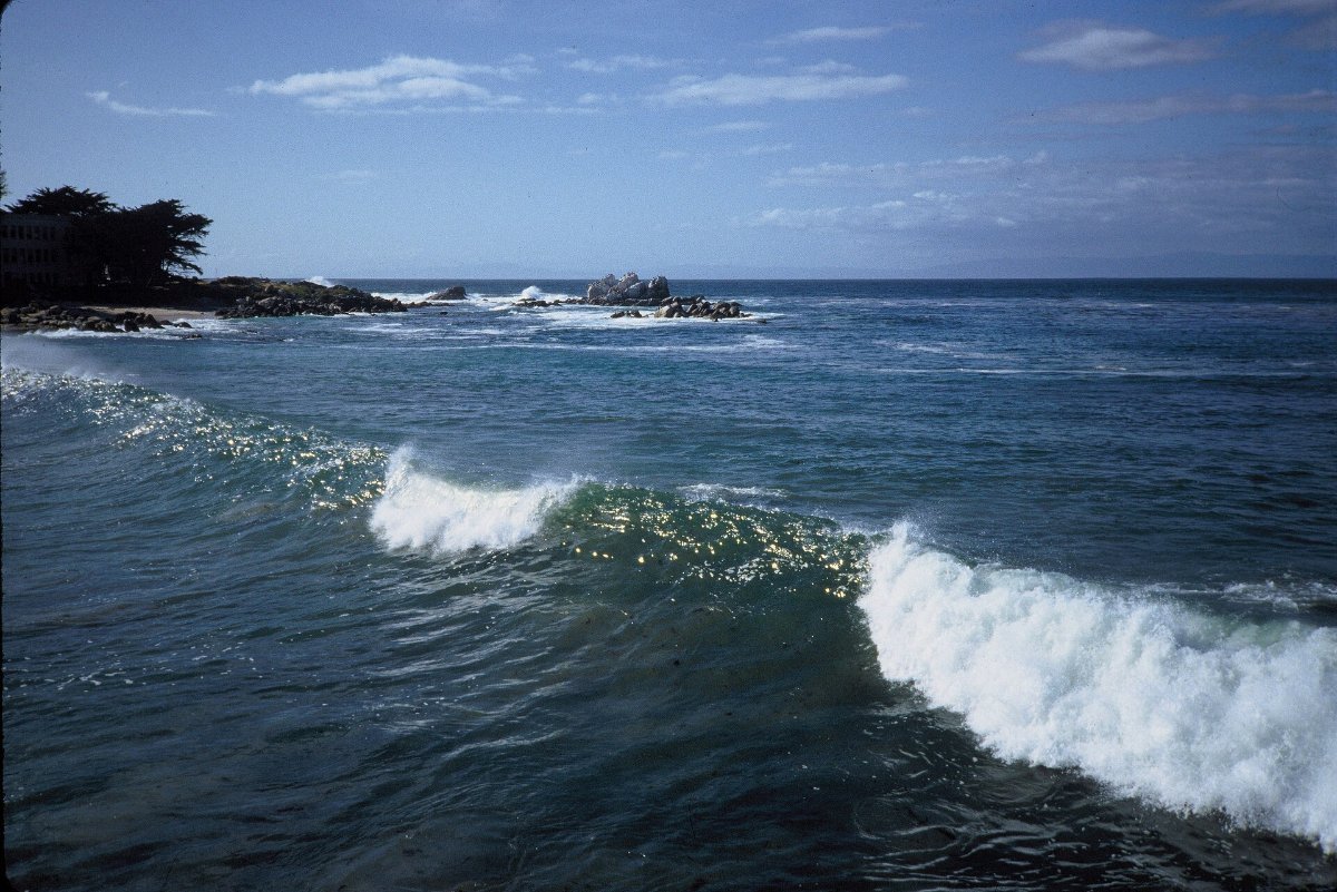 Monterey Bay on the central California coast
