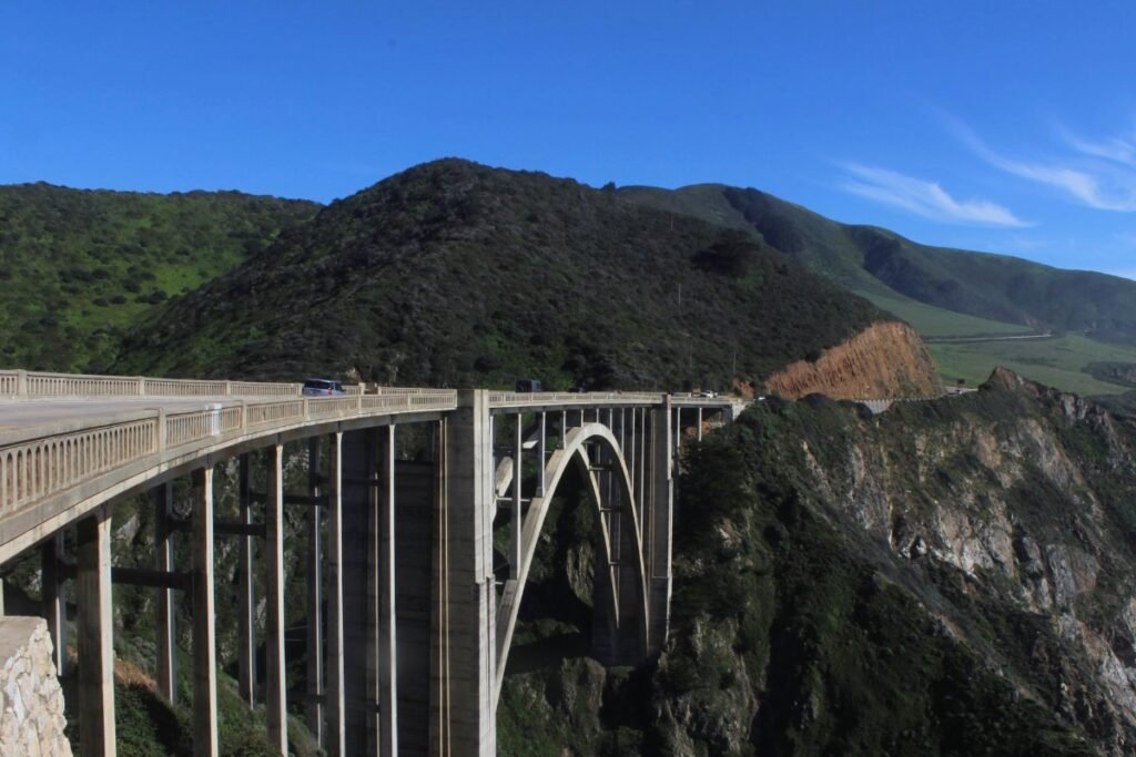 Bixby Creek Bridge on the Big Sur coast
