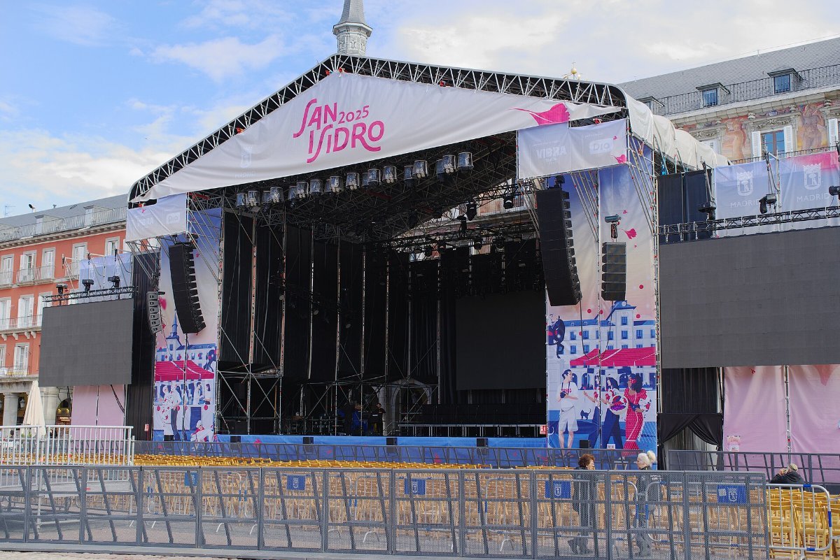 Plaza Mayor during a city fiesta