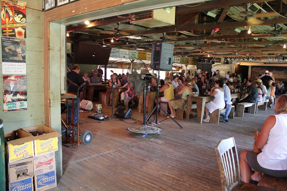 Gruene Hall, the oldest dance hall in Texas