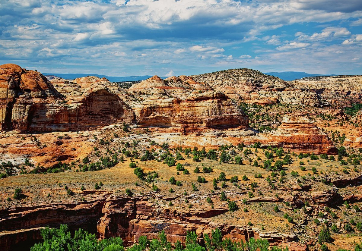 Scenic Byway 12 crossing the high country of southern Utah