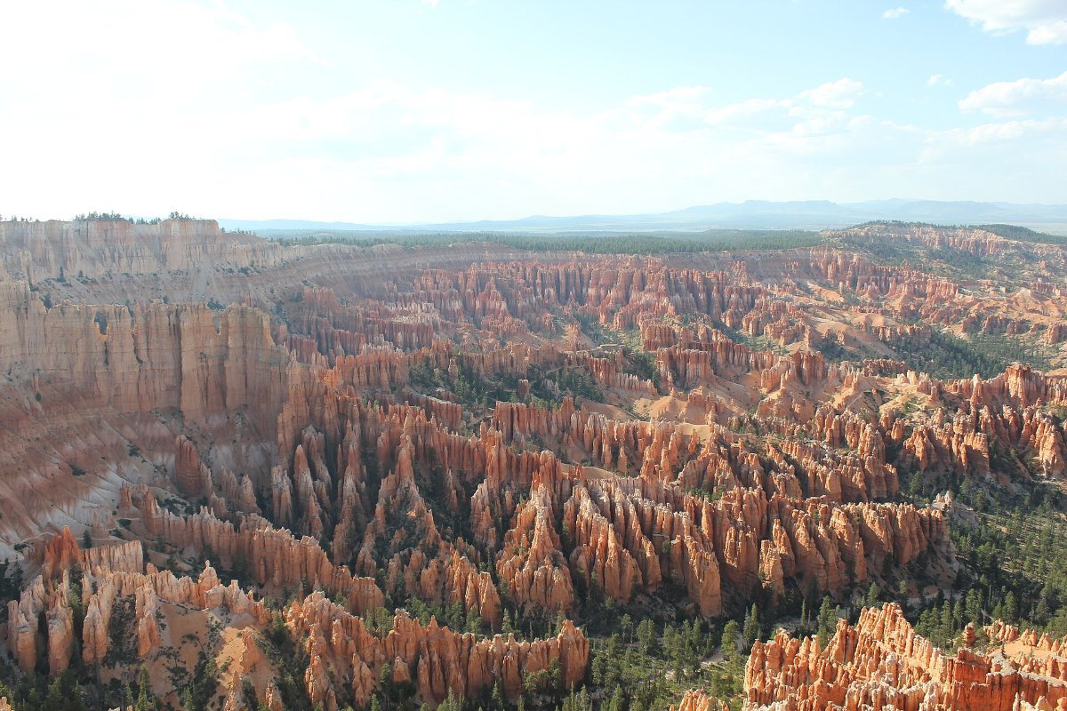 The hoodoos of Bryce Canyon in southern Utah