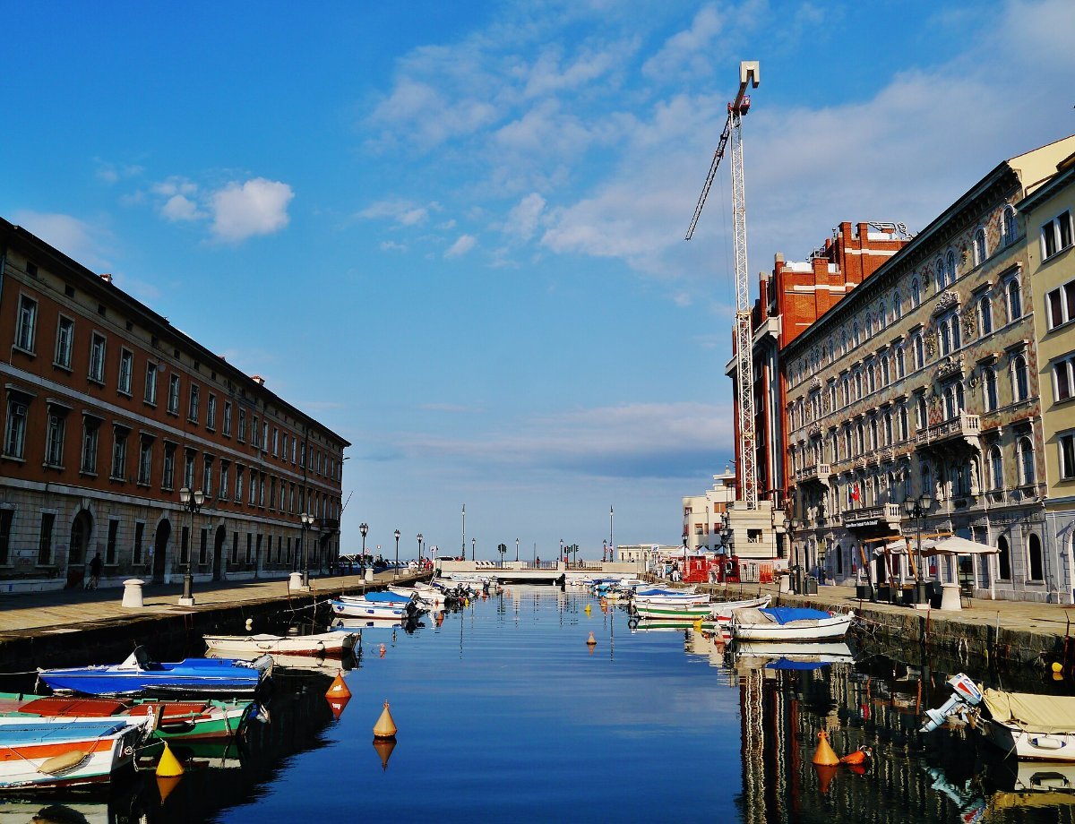 The Canal Grande in Trieste