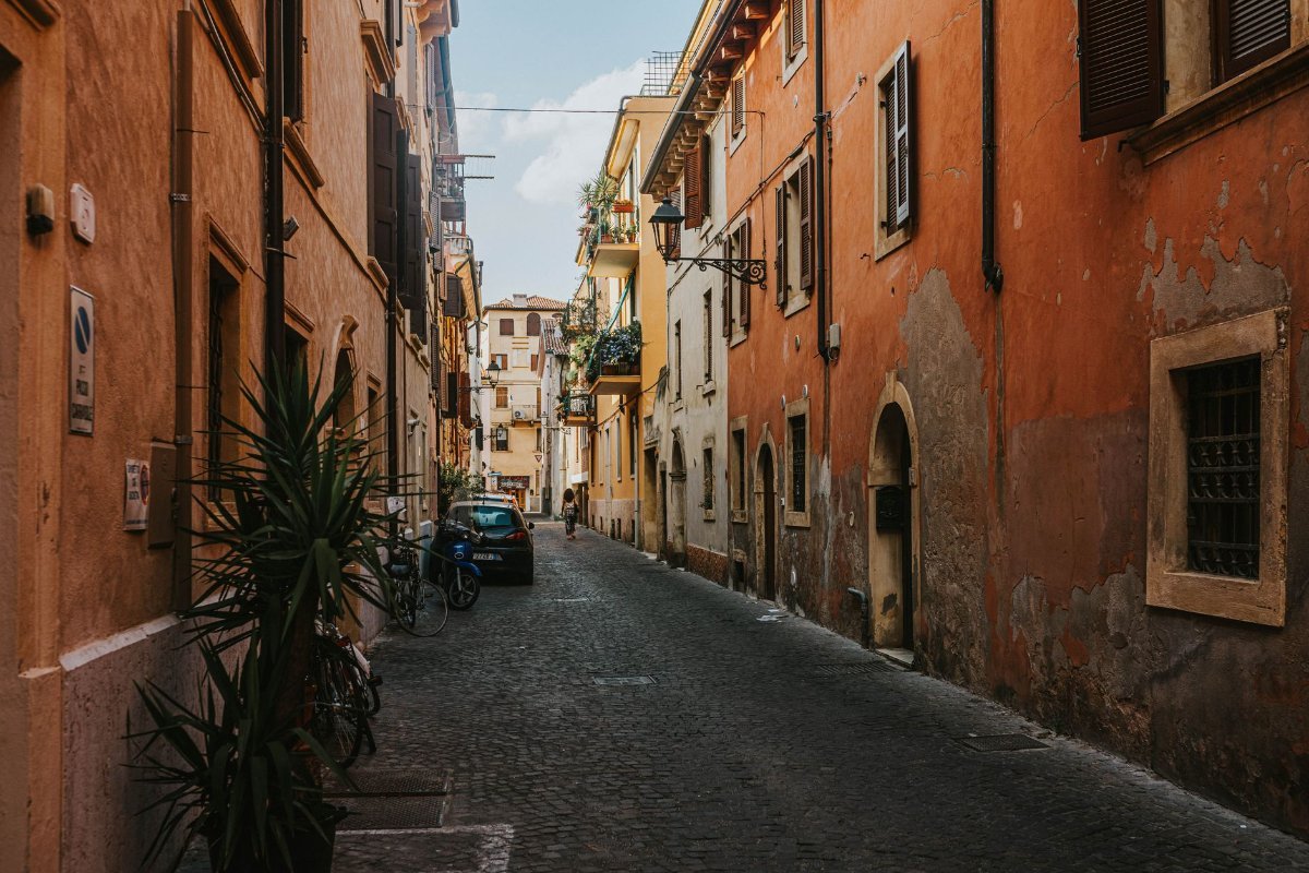 A street in Verona's old town