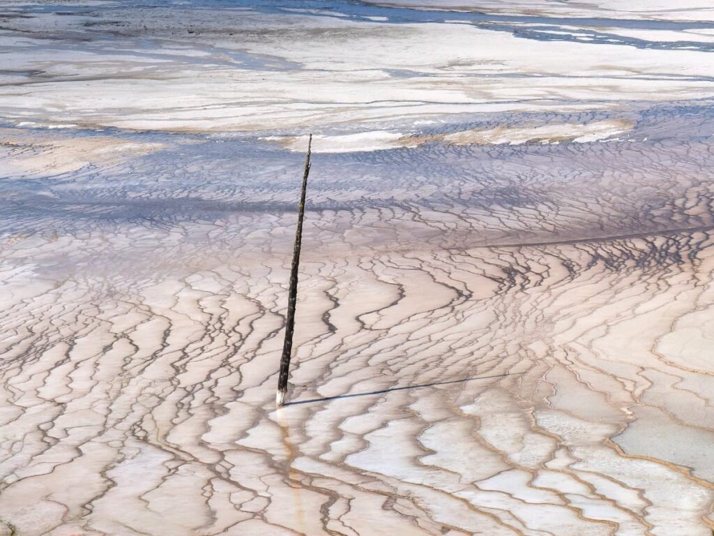 The Grand Prismatic Spring in Yellowstone National Park