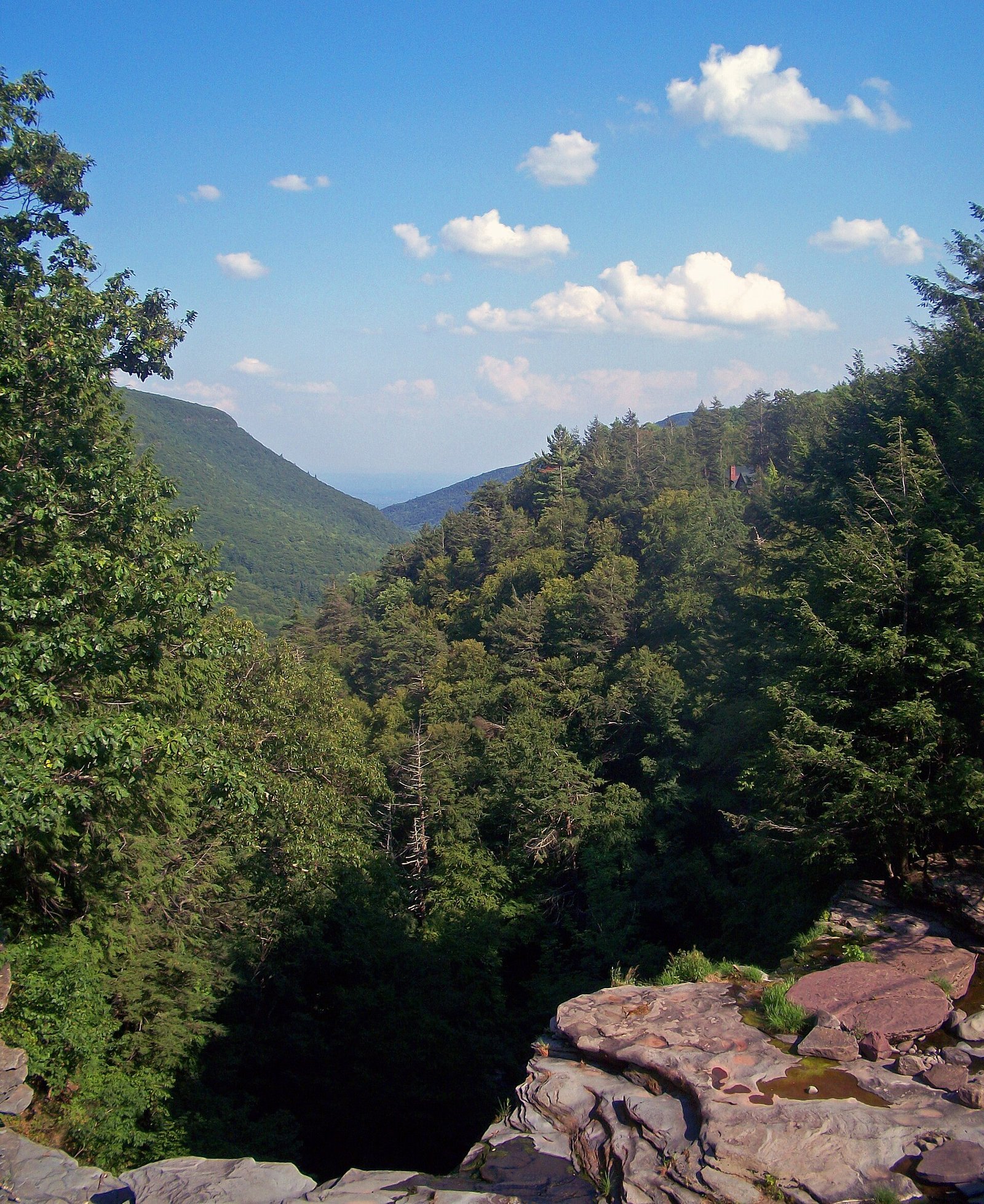 Kaaterskill Clove in the Catskill Mountains