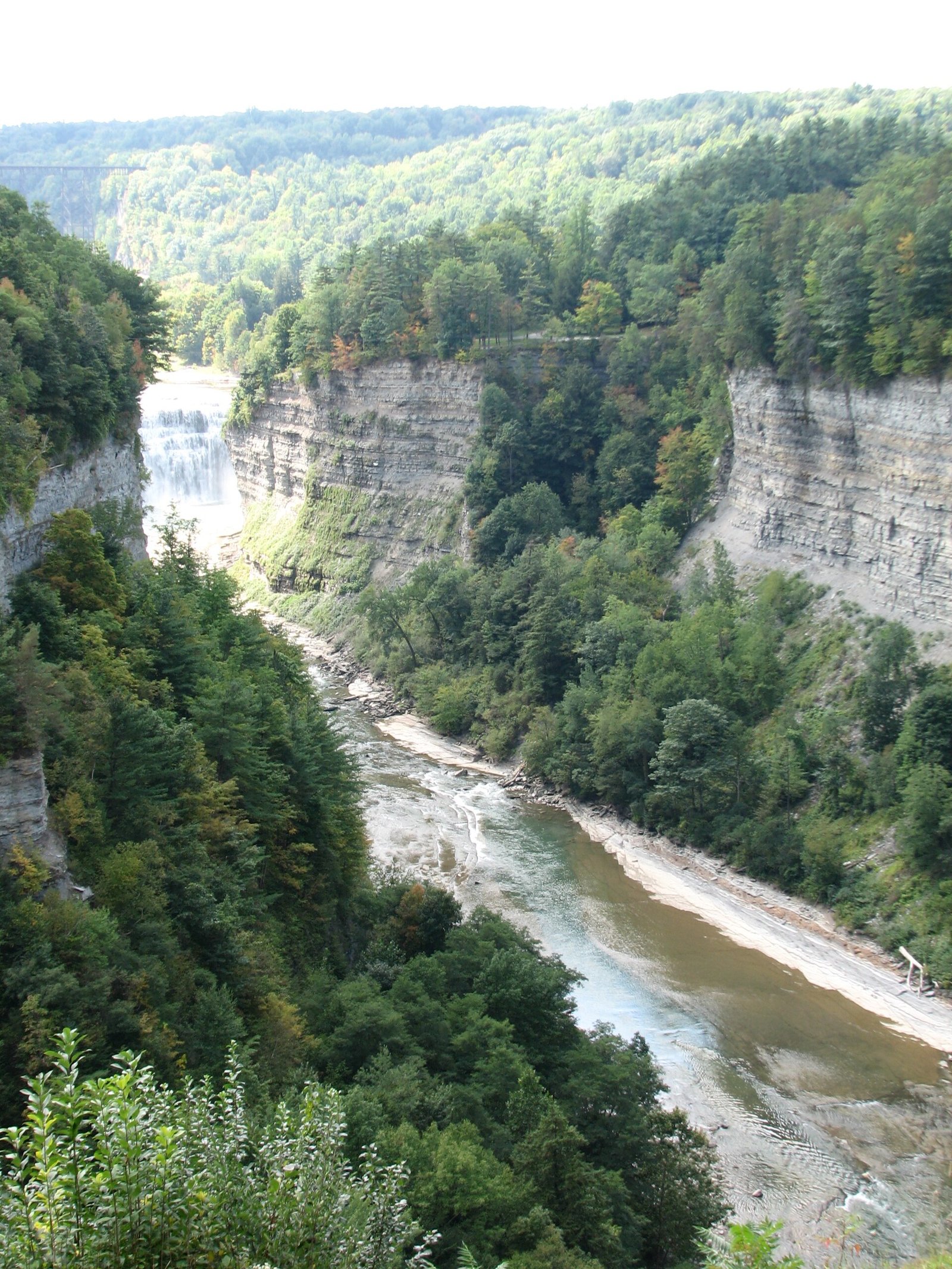 The Middle Falls at Letchworth State Park