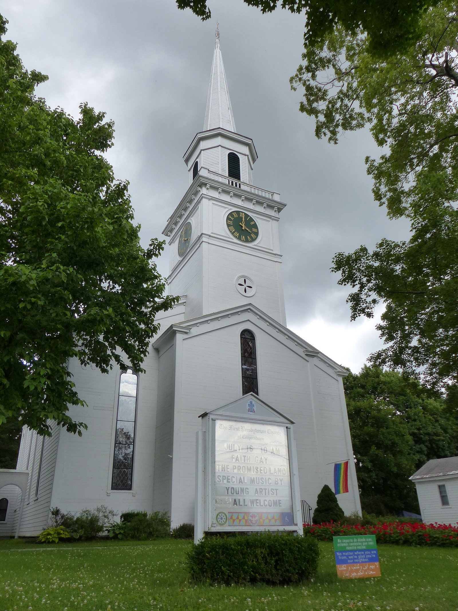The First Presbyterian Church in Cooperstown, New York