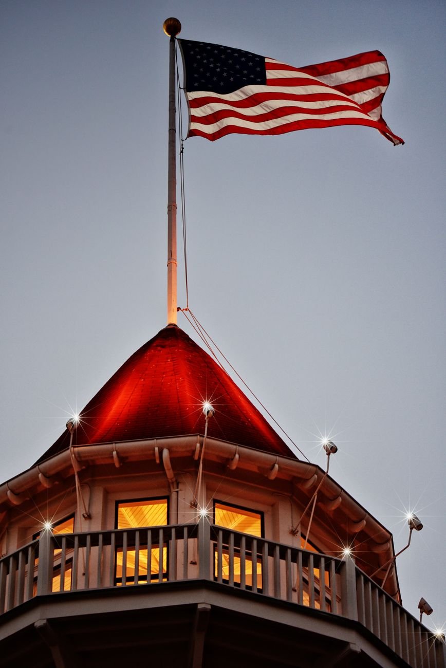 The Hotel del Coronado on Coronado Island