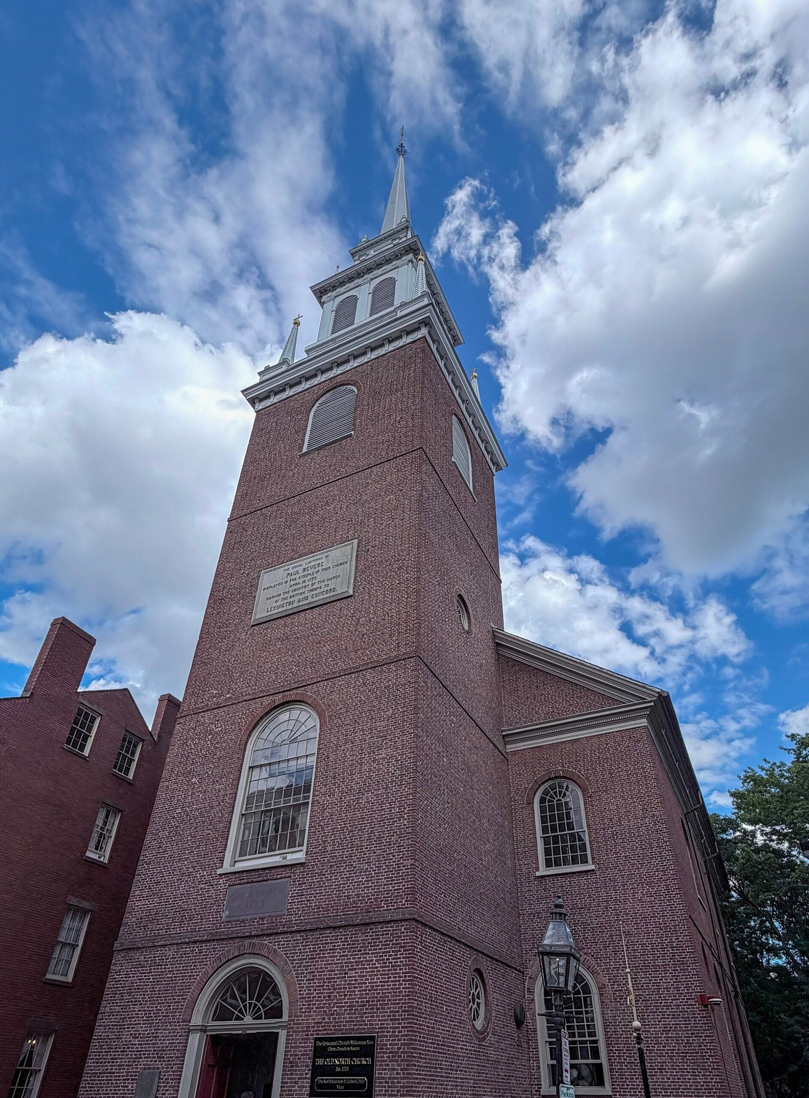 The Old North Church, a stop on Boston's Freedom Trail