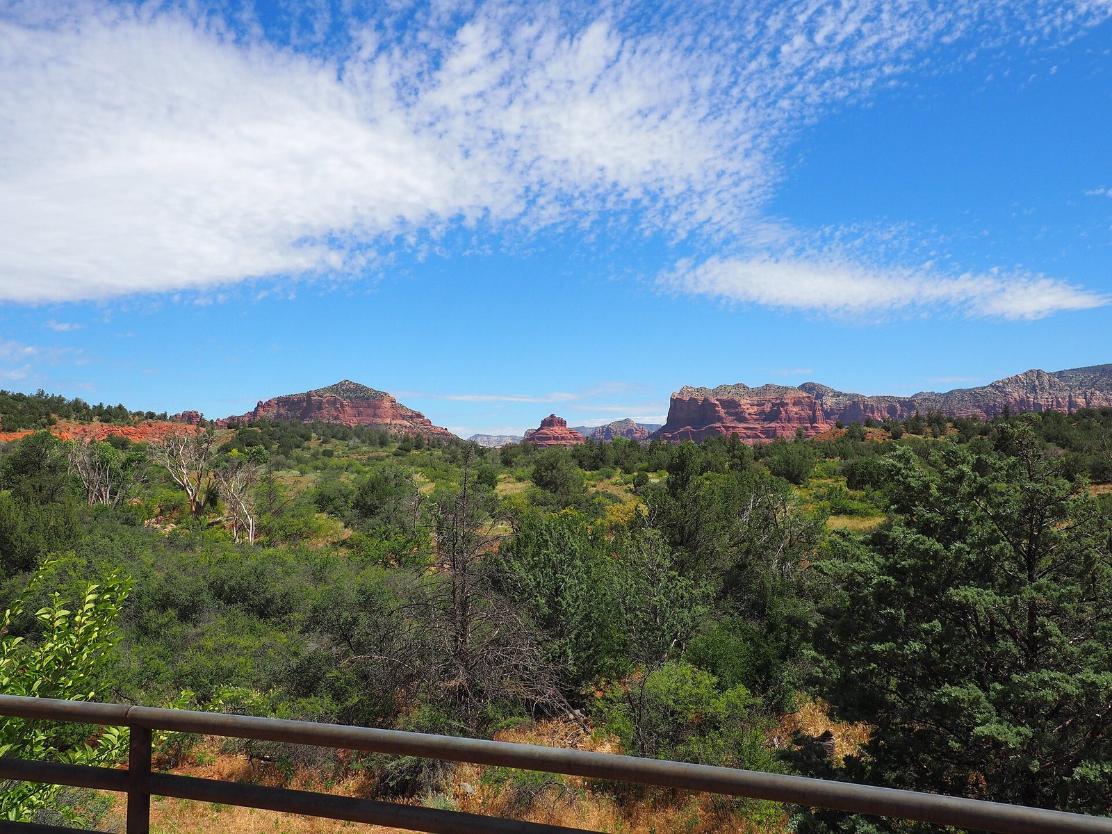 Red rock formations around Sedona, Arizona