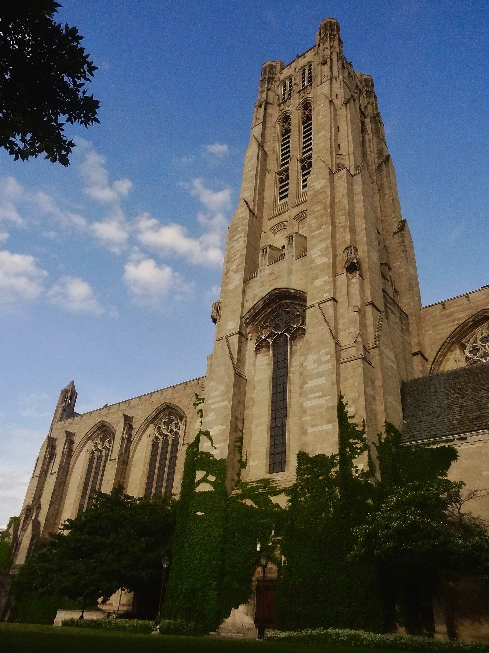 Rockefeller Chapel on the University of Chicago campus in Hyde Park