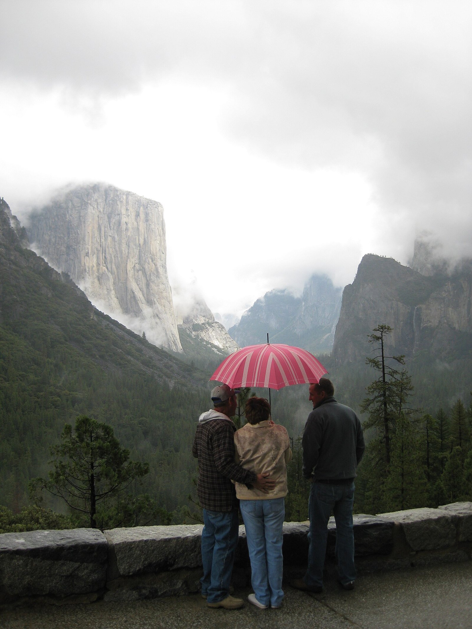 Yosemite Valley with El Capitan and Half Dome
