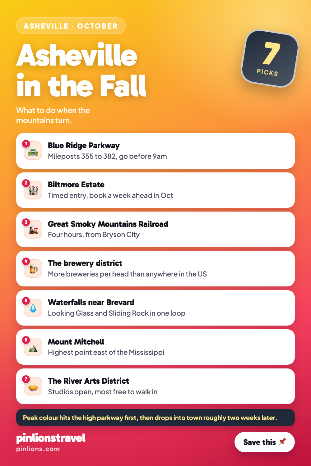 7 Fall Things to Do in Asheville, North Carolina