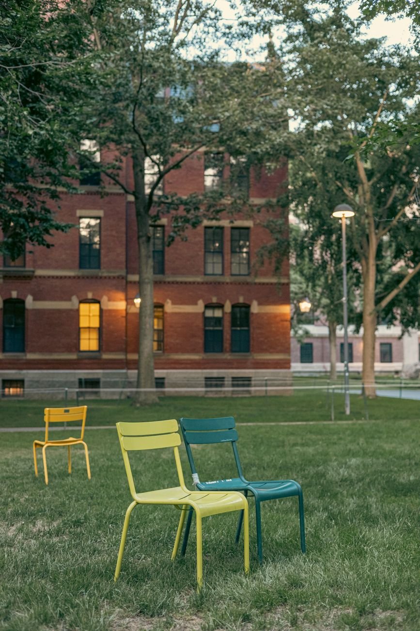 Harvard Yard in Cambridge, Massachusetts