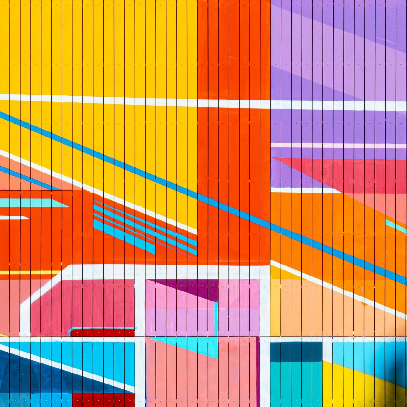 A mural in Chicago's Pilsen neighbourhood