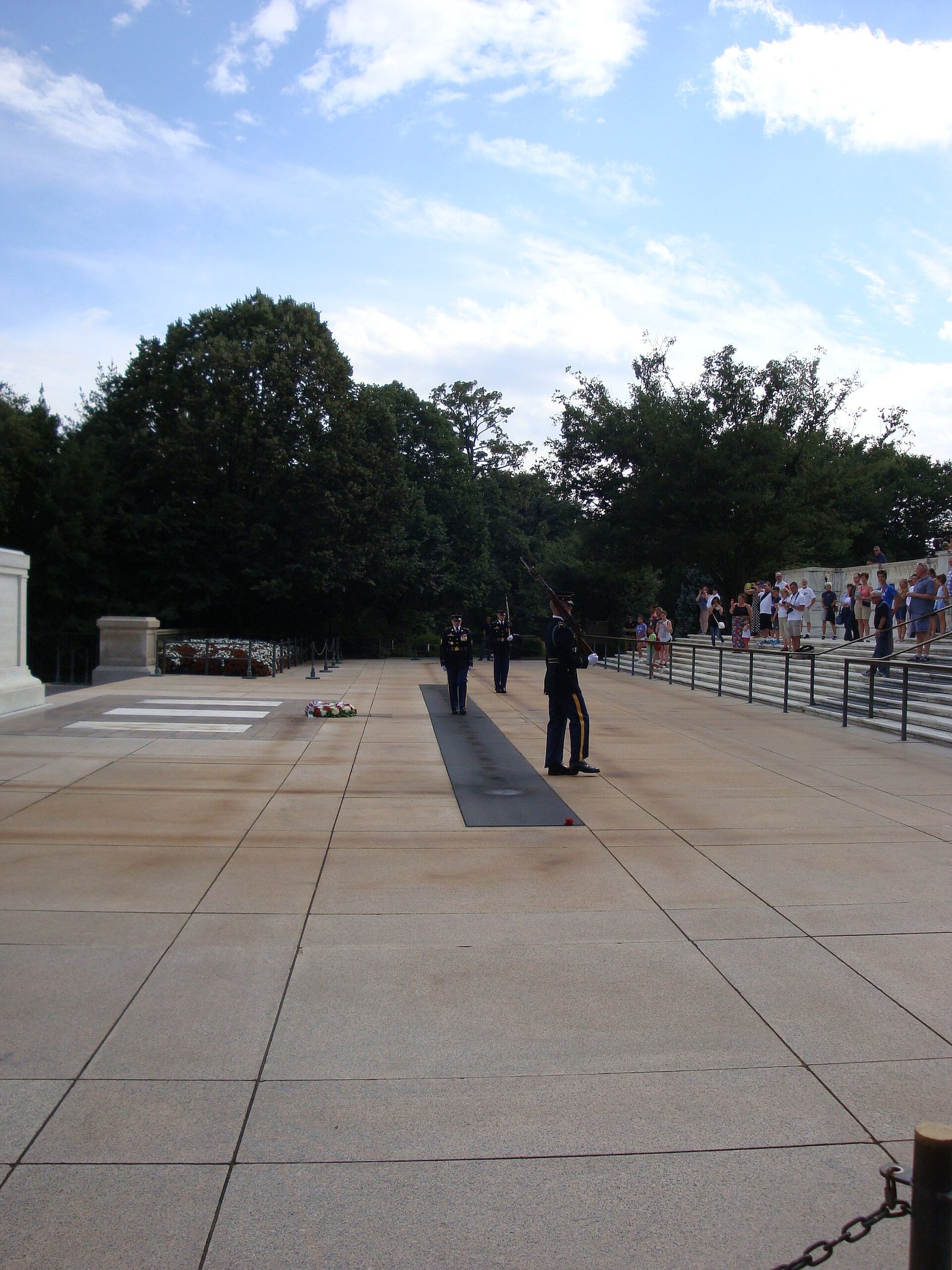 The Changing of the Guard at the Tomb of the Unknown Soldier, Arlington