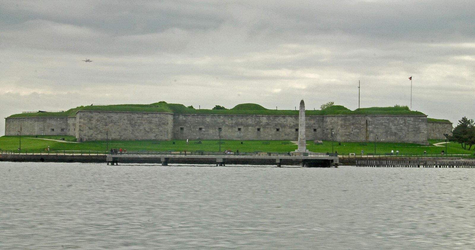 Fort Independence on Castle Island in South Boston