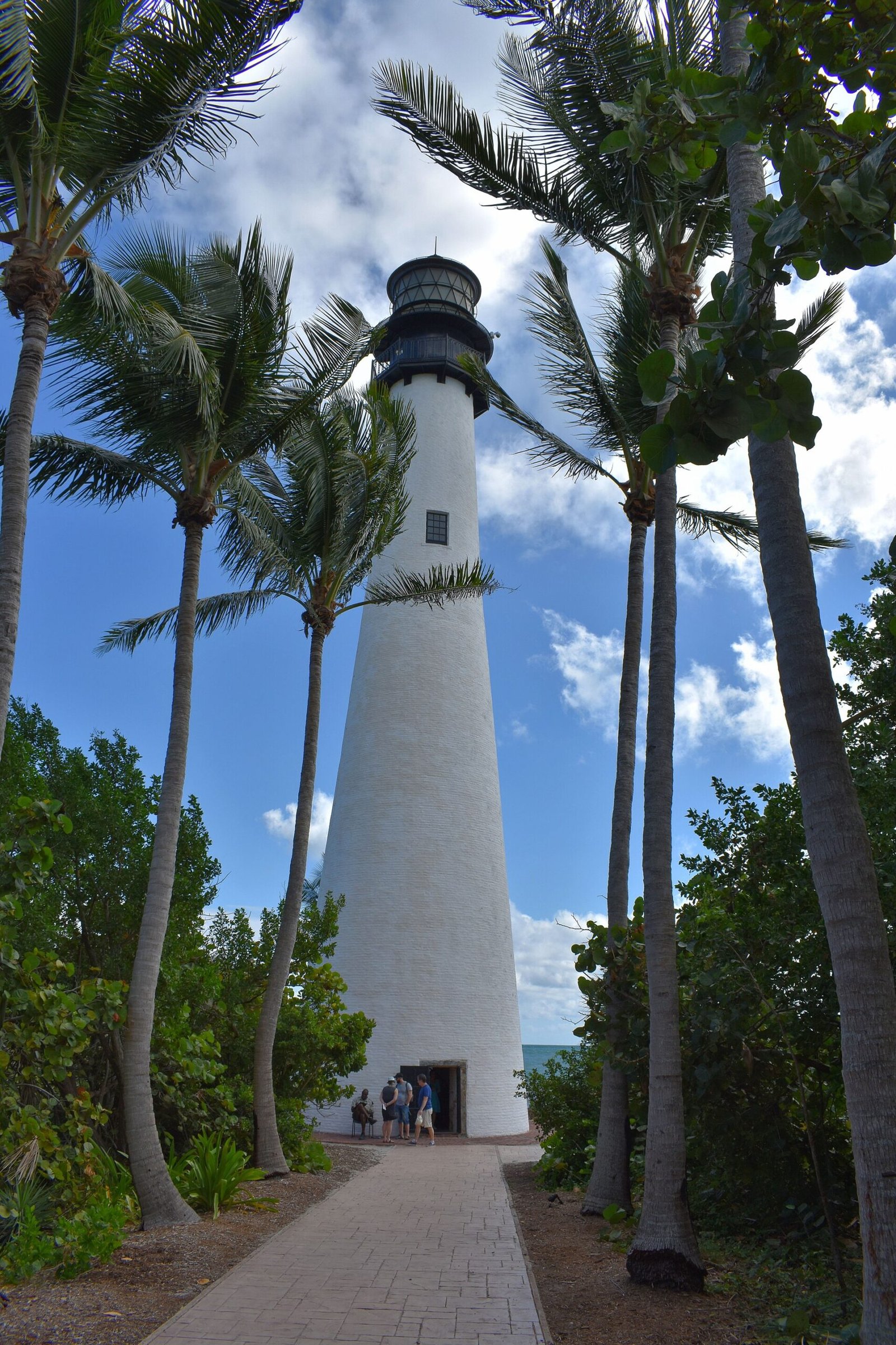 The Cape Florida Lighthouse on Key Biscayne
