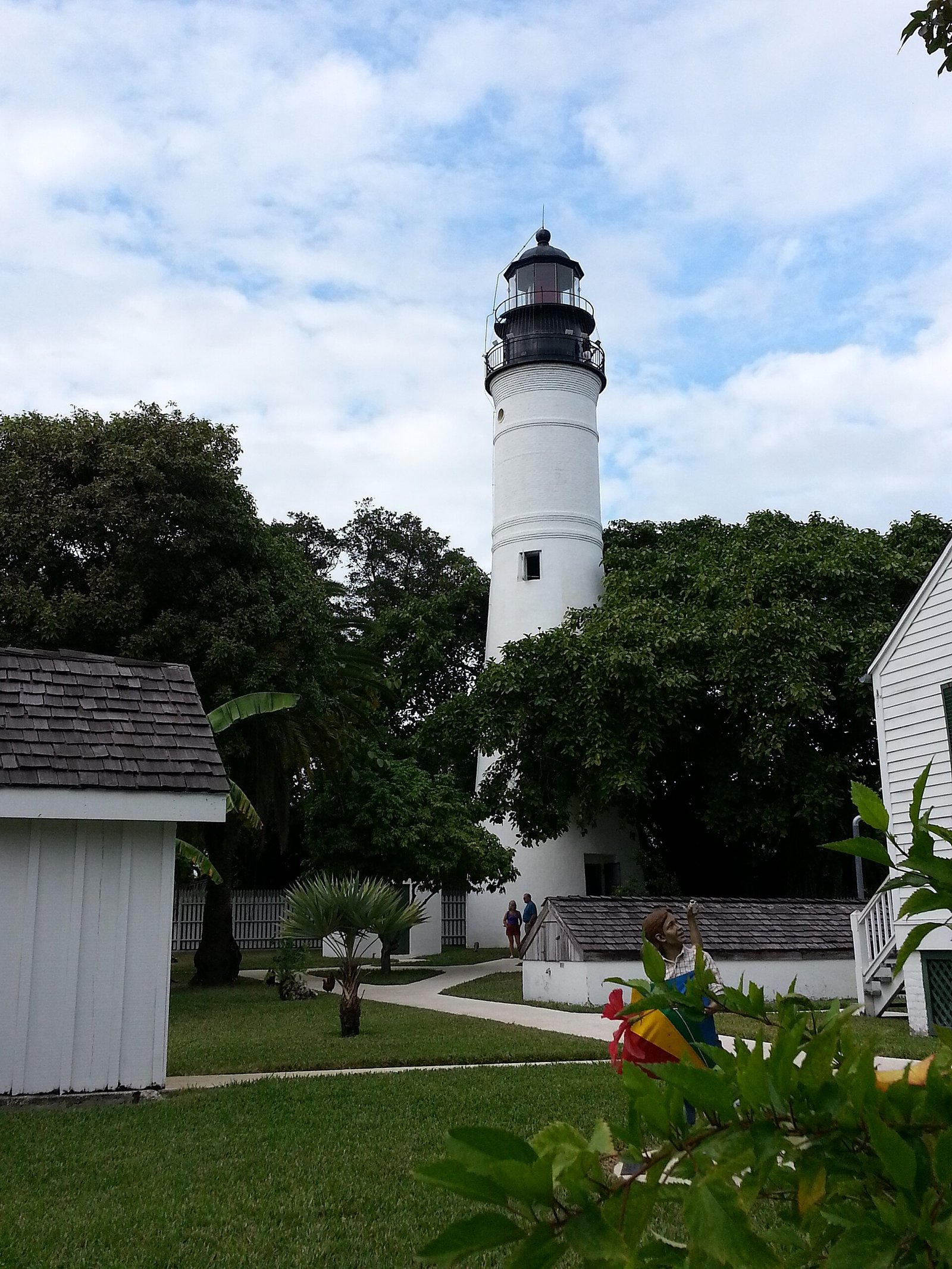 The Key West Lighthouse and the keeper's quarters