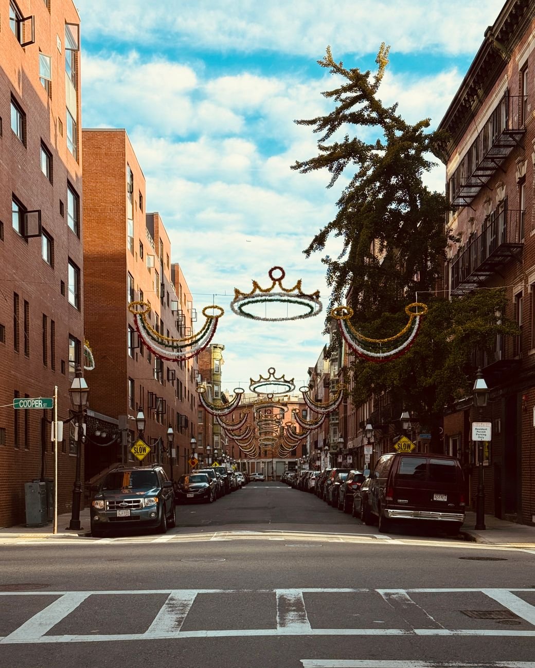Hanover Street in Boston's North End