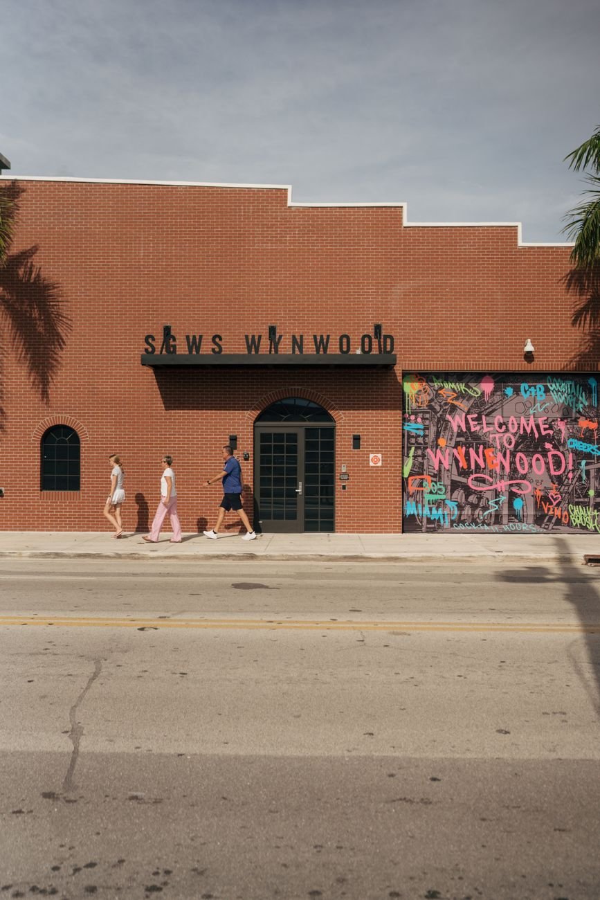 Bright murals at the Wynwood Walls in Miami