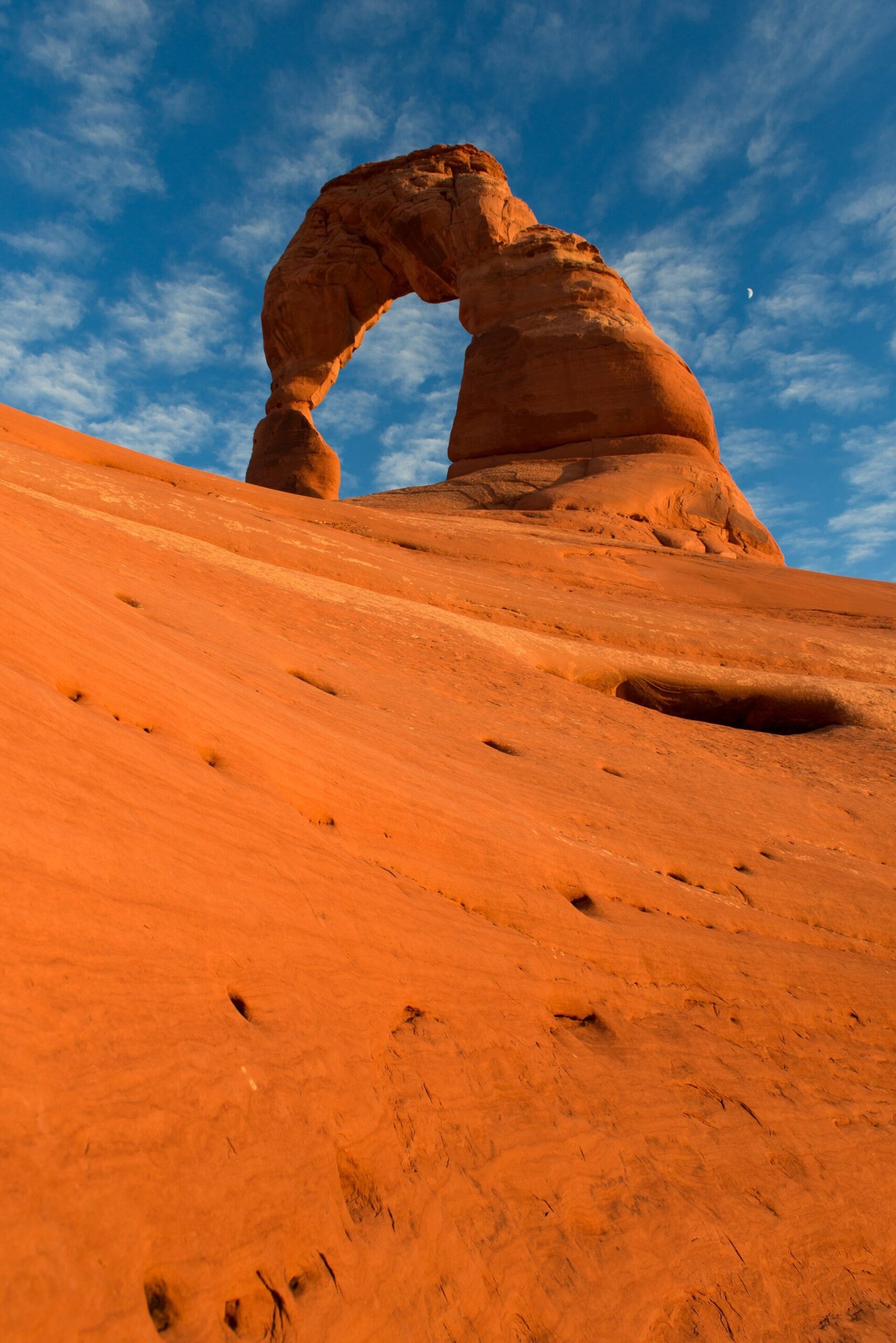 Delicate Arch in Arches National Park near Moab