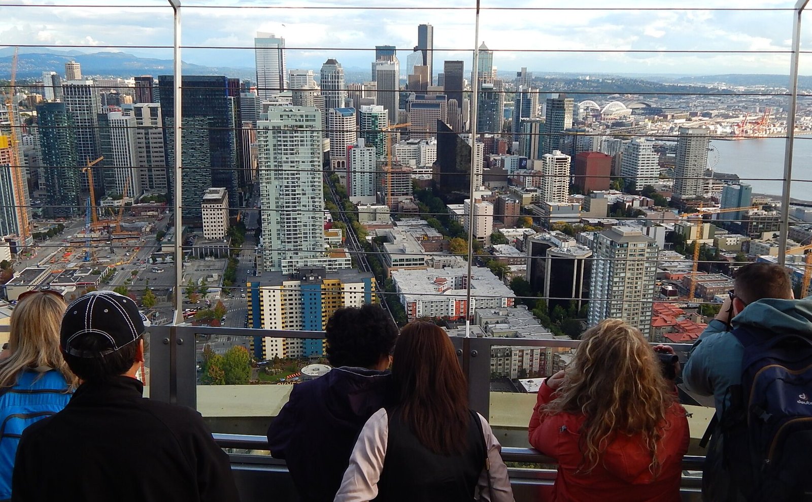 Downtown Seattle seen from the Space Needle