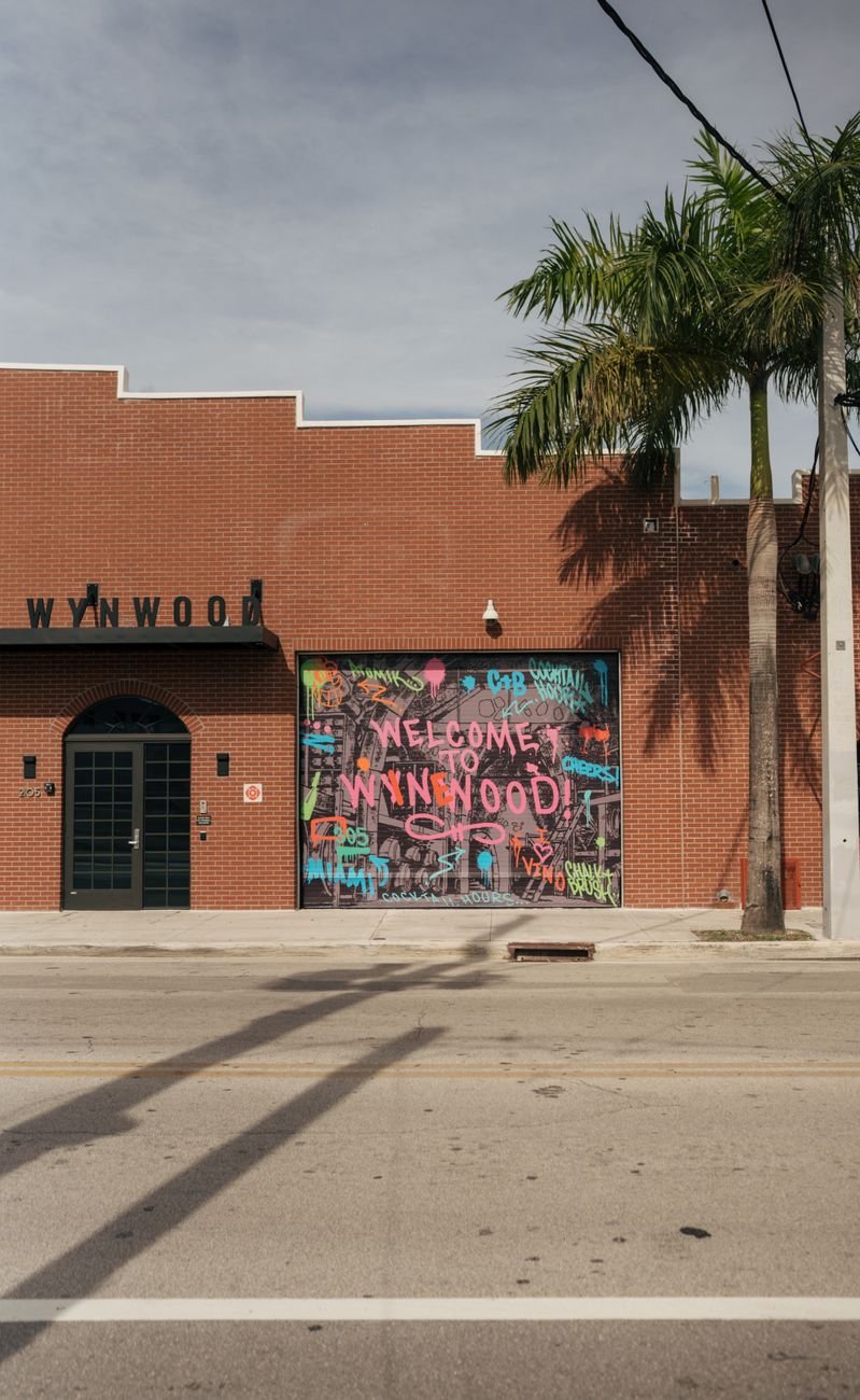 A mural in the Wynwood Arts District, Miami