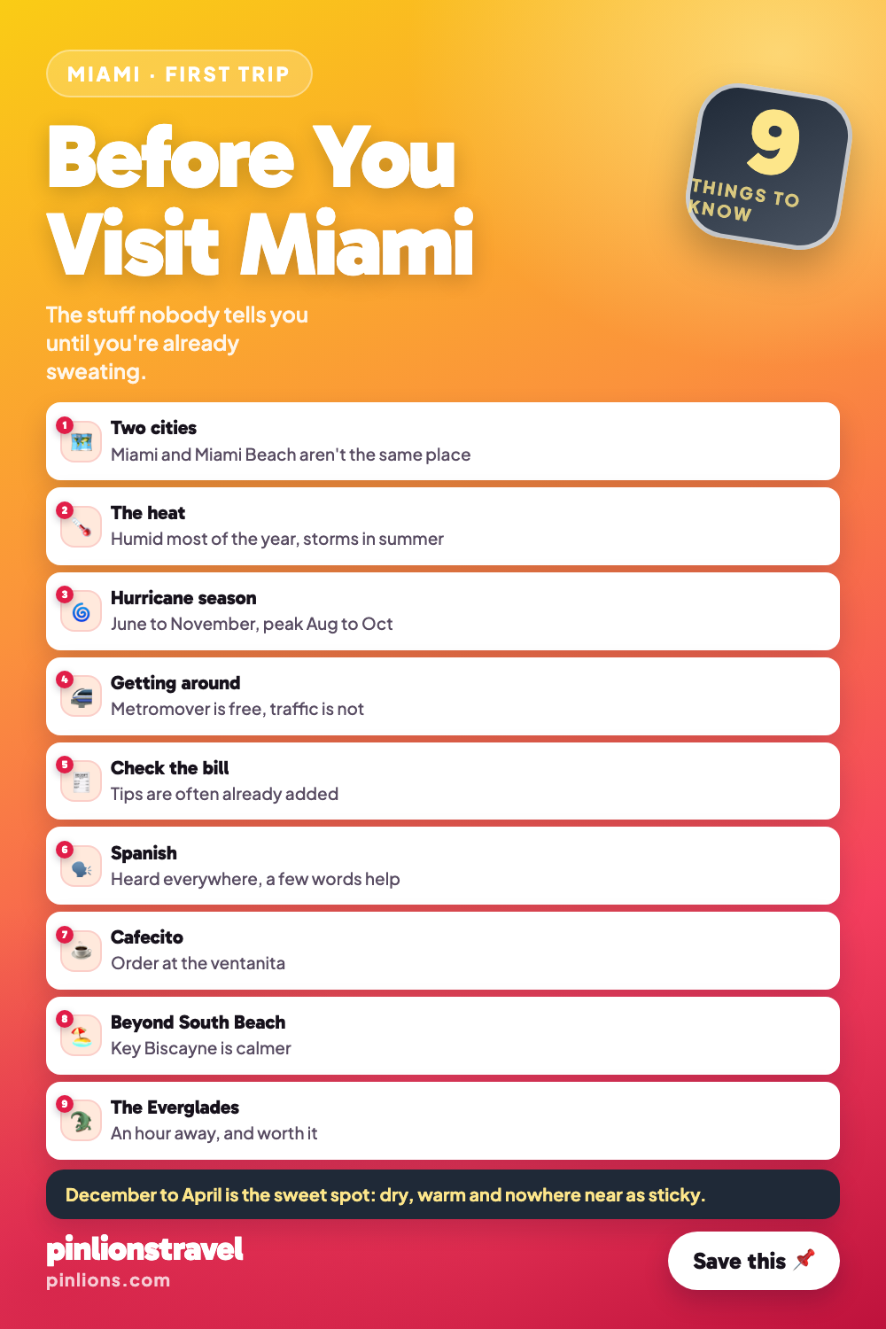 9 Things to Know Before Visiting Miami