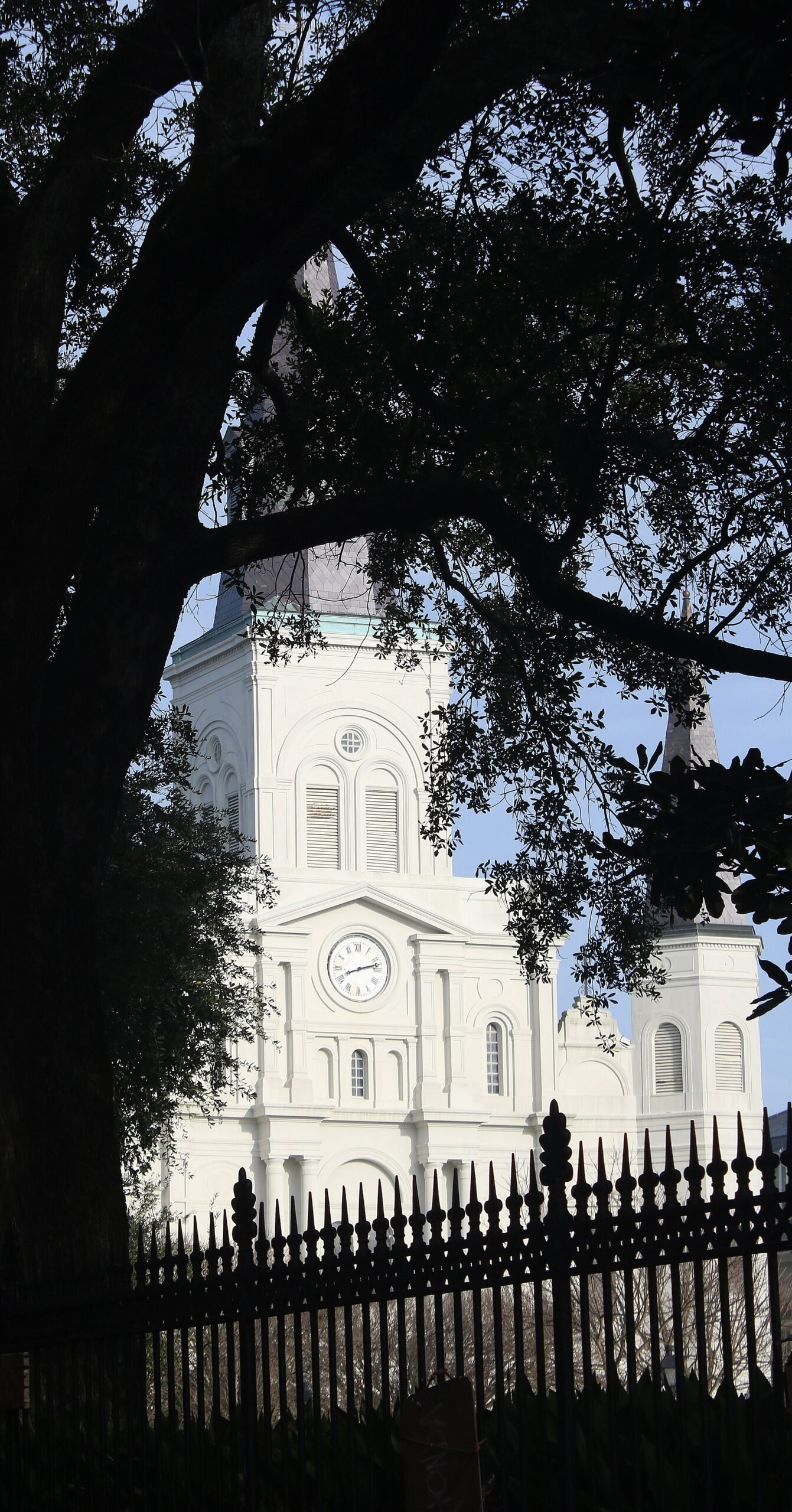 Jackson Square and St Louis Cathedral in New Orleans