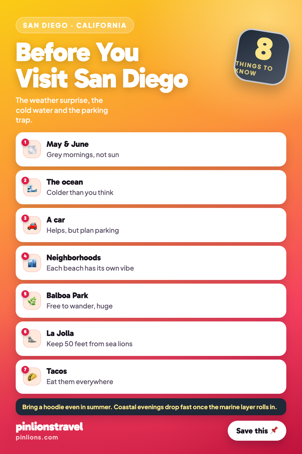 8 Things to Know Before Visiting San Diego