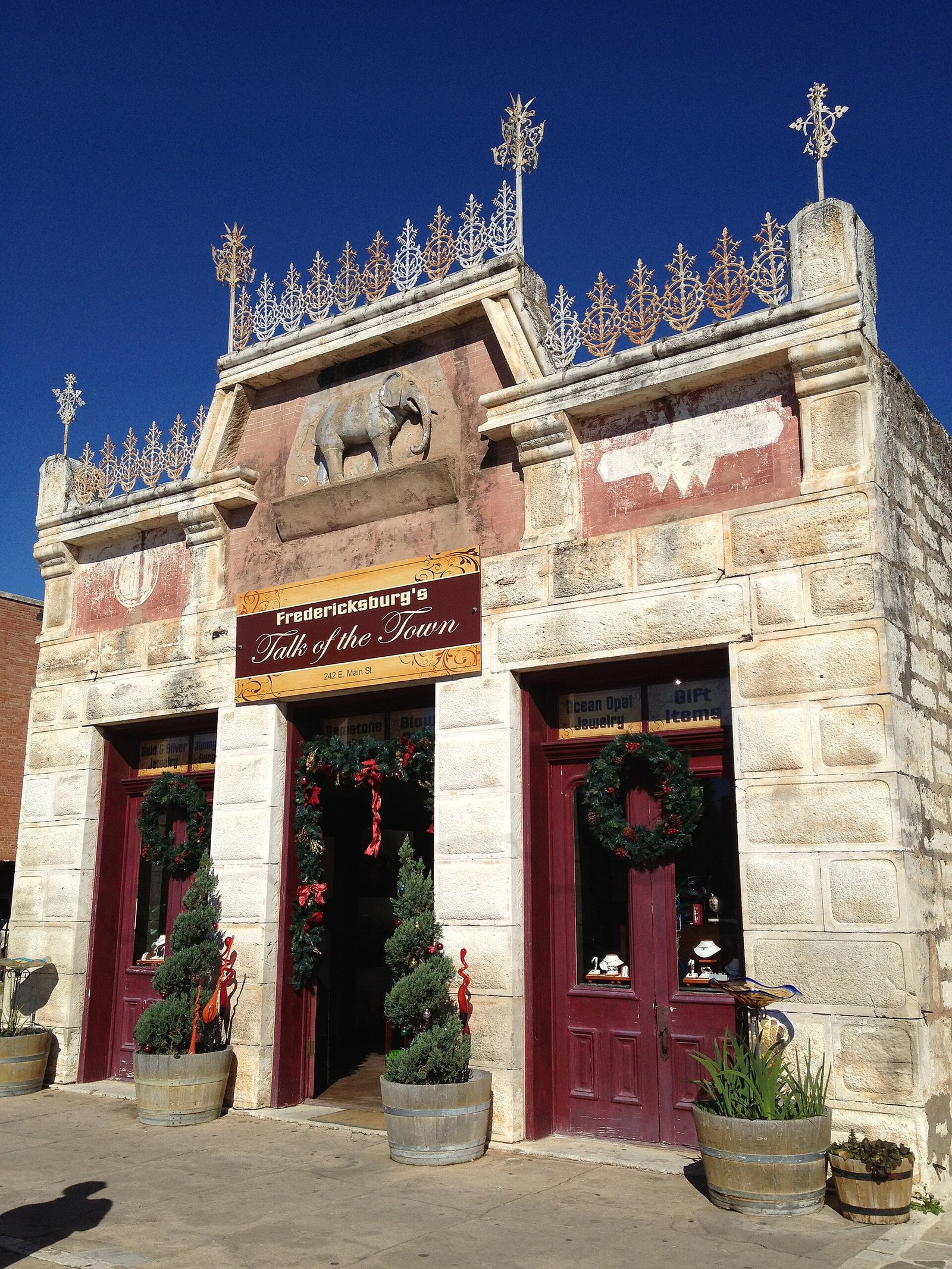 Historic Main Street in Fredericksburg, Texas